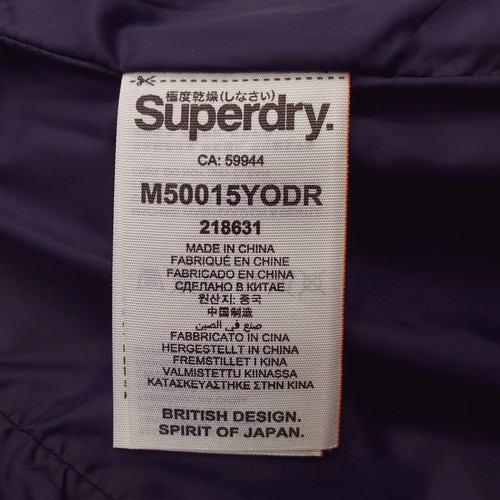 Superdry Vest Mens Extra Large Blue Puffer Fuji Jacket Quilted Preppy Outdoor - Picture 7 of 14