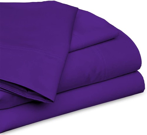 Coziest Egyptian Cotton 1000TC Fitted Sheet+2 Pillow Case AU Emperor All Solid - Picture 81 of 130