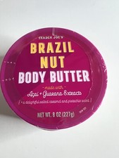 Trader Joe s Brazil Nut Body Butter 8oz Moisturizing Cream NEW