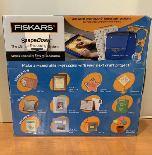 Fiskars ShapeBoss Ultimate Embossing System NEW - Picture 2 of 2
