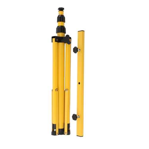 Twin Head Telescopic Halogen Floodlight Work Site Flood Light Tripod Stand - Imagen 11 de 12