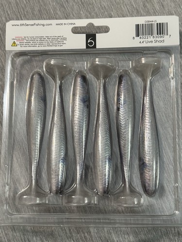 6th Sense Divine 4.4 Swimbaits 4.4" Live Shad - Picture 2 of 3