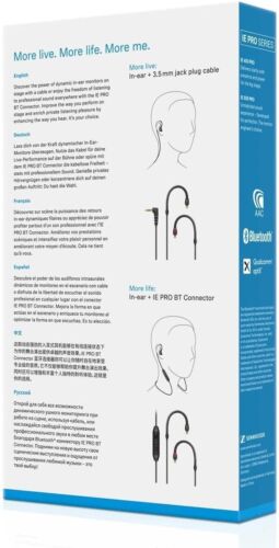 Sennheiser IE 100 PRO Wireless In-ear Audio Monitoring Dynamic Headphones Black - Bild 2 von 15