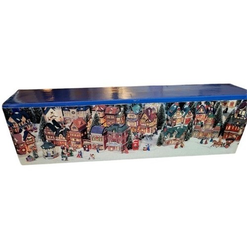 Dicken's Keepsake 3Pc Christmas Porcelain Vintage Train Set With Original Box - Picture 2 of 9