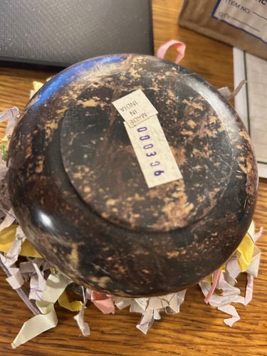 Räuchergefäß geschnitzter Speckstein aus Indien - Bild 5 von 6