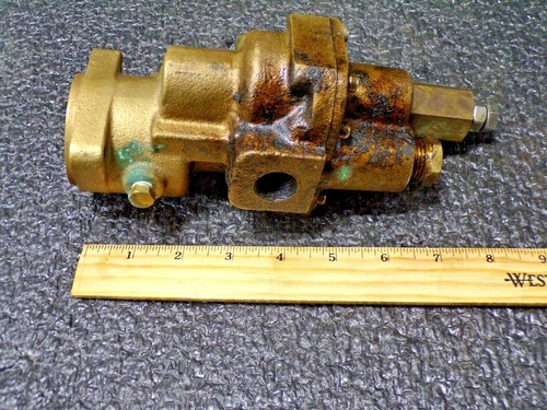 DAYTON 1/2" Heavy-Duty Bronze Rotary Gear Pump Head, Pedestal Design, 125 psi - Picture 5 of 6