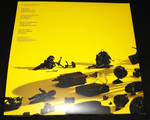 ROBERT TRUJILLO Hand Signed 72 SEASONS Album vinyl LP Metallica autograph - Picture 2 of 3