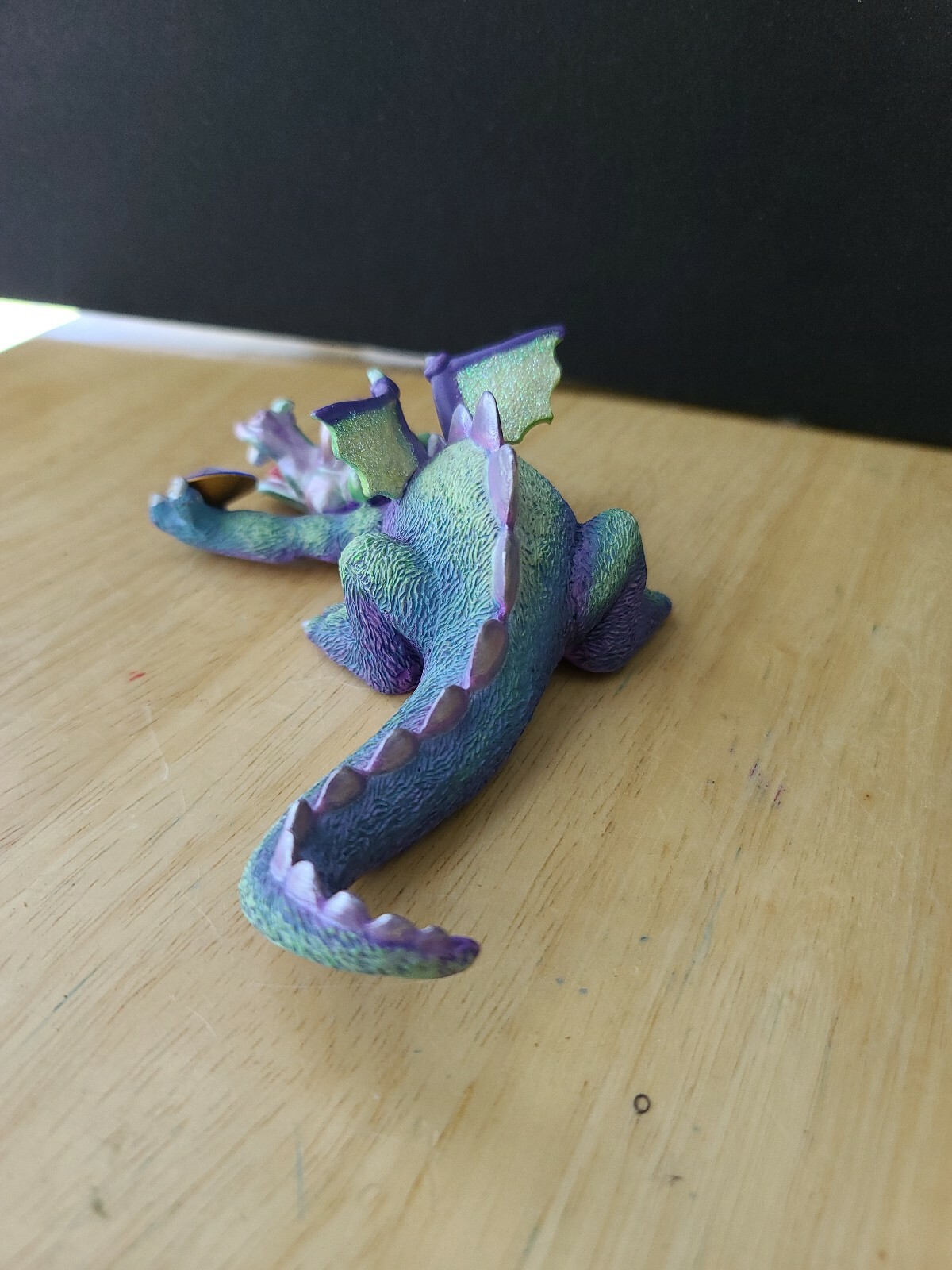 Franklin Mint Sneaky Mood Dragon Limited Edition Figurine Resin Crystal No Box eBay