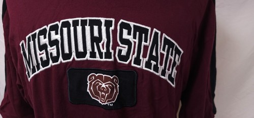 Varsity Classics Missouri State Bears XXL Purple Black Embroidered T-Shirt - Bild 3 von 14