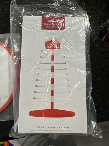 2024 Hallmark North Pole Display Stand Member Exclusive