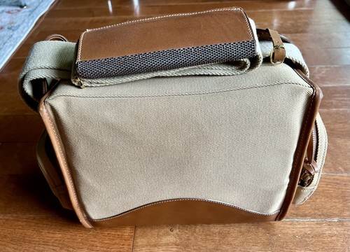 NEW Rare Ghurka Marley Hodgson No 57 “Rangefinder” Khaki Twill Camera Bag - Picture 5 of 12