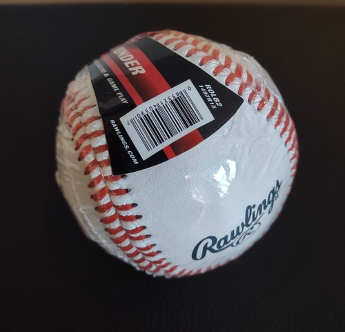 Rawlings ROLB2 Official League 12 & Under Practice Baseball Ball White - Picture 3 of 3