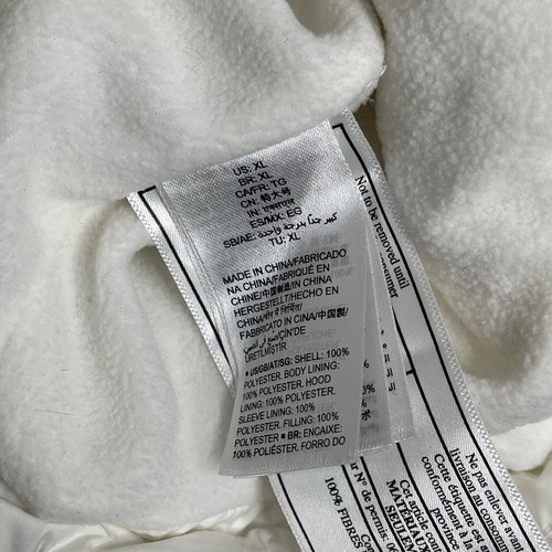 Amazon Essentials Women Heavyweight Long-Sleeve Hooded Puffer Coat Ivory Size XL - Afbeelding 10 van 11