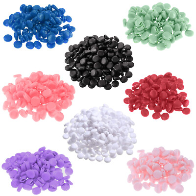 10-100 Stck. Silikon Kordel Schlösser Stopper Verstellbar Maske Knebelschnalle Kordelzug