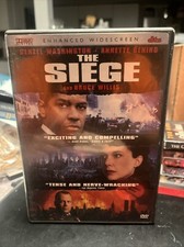 The Siege (DVD, 2000, Anamorphic Widescreen DTS Version) Tested Working