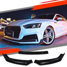 Spoilerschwert Frontspoiler Lippe Carbon Optik für Audi A5-S-Line / S5 B9 17-19