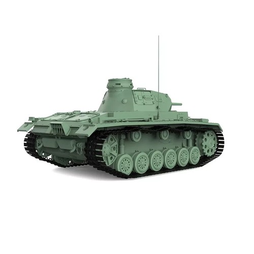 SSMODEL SS35712 1/35 Kit Modelo Militar Pz.Kpfw.III Ausf.F MODELO DE RESINA 3D - Imagen 3 de 5