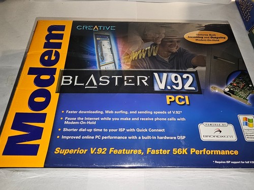 Creative Modem Blaster v.92 PCI NIB Sealed - Picture 1 of 5