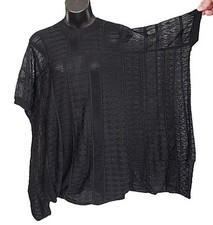 JUNYA WATANABE Comme Des Garcons Oversized Knit Sweater Black Size S
