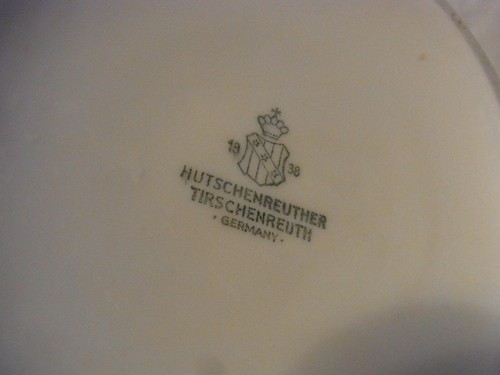 Round Vase Driftwood Style White Matt By Hutschenreuther Vintage German #OBEN - Picture 10 of 10