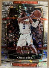 Chris Paul 2021-22 Panini Select Concourse Disco Prizm Card #51 Phoenix Suns