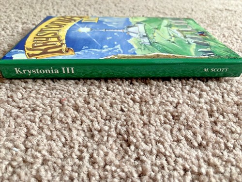 Krystonia Book 3 III M Scott Chandok Woodard Bob Sparkes Hardcover HC Fantasy - Foto 3 di 8