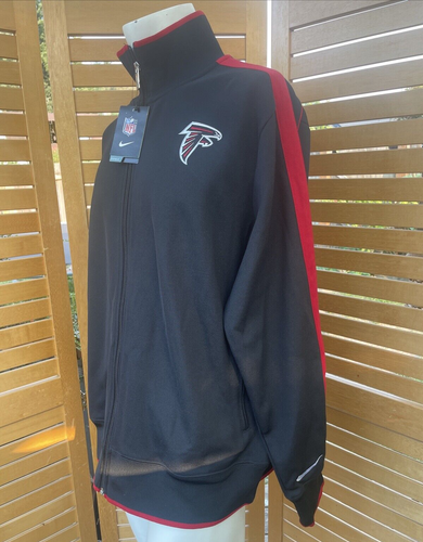 Nike Atlanta Falcons Full Zip Jacket Mens Size 2XL On Field Coach HB's Warm up - Picture 2 of 16