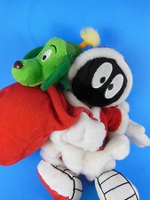 Marvin the Martian Santa Claus  K-9 Plush Warner Brothers Studio Store 8"