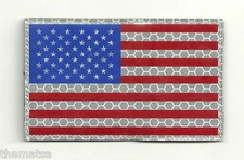 AMERICAN FLAG INFRARED INFRA RED  IR PATCH HOOK AND LOOP