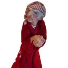 Simpich Handmade A Christmas Carol Character Scrooge In Bathrobe 12” RARE EUC