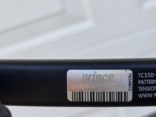 Racchetta da tennis Prince Tour Diablo 675 Midplus tripla minaccia misura impugnatura 4 3/8'' - Foto 11 di 21