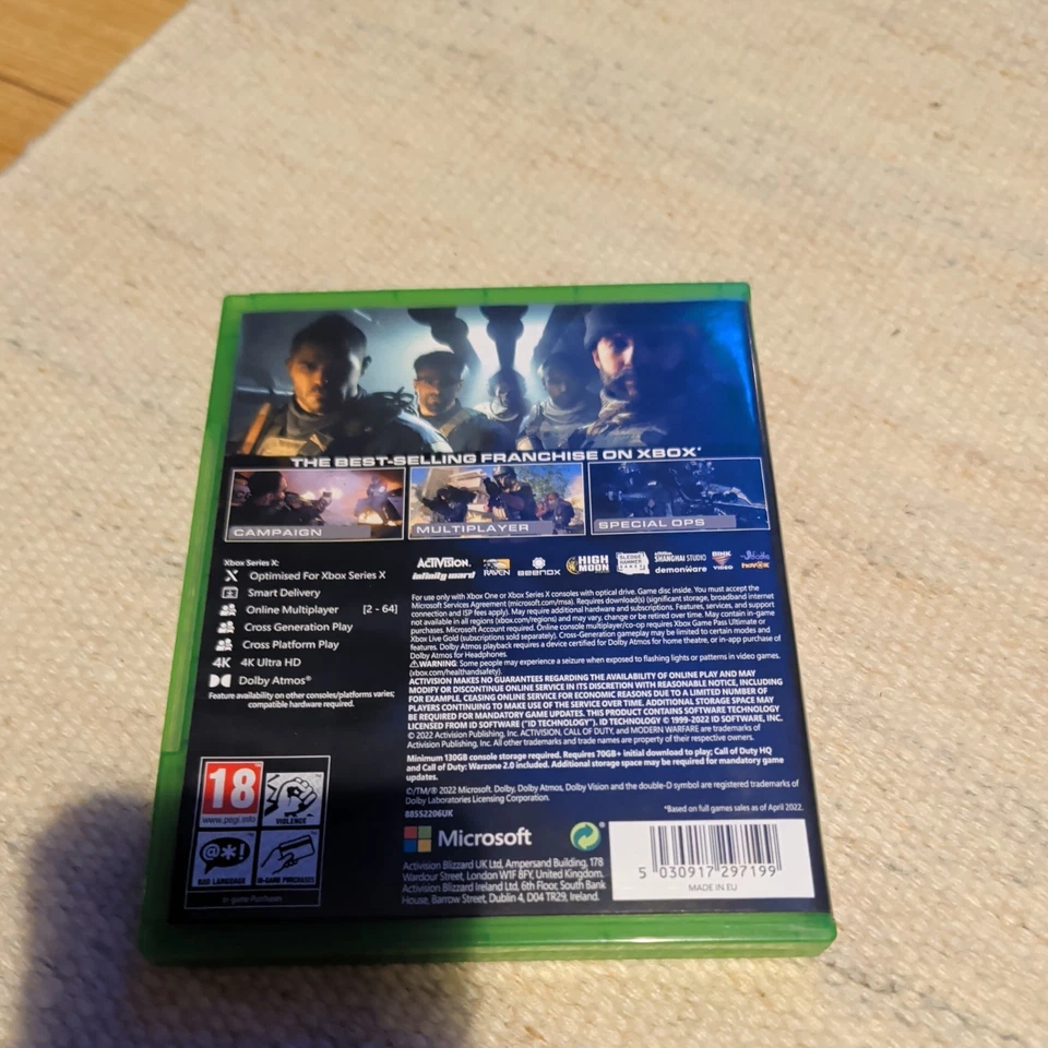 Call Of Duty: Modern Warfare II (Microsoft Xbox Series X) Shoot 'Em Up, photo 2 of 4