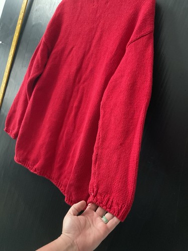 Vintage Christmas Sweater Heirloom Embellished Pullover Cardigan Sz M - Picture 8 of 12