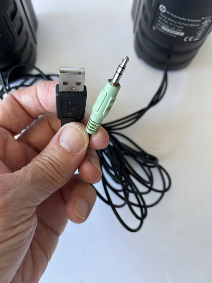 HP Mutimedia Speakers Model #UC-236 - Image 4 of 4