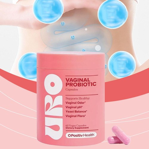 URO Vaginal Probiotics for Women pH Balance Prebiotic Lactobacillus Capsule 1-5X - Picture 3 of 15