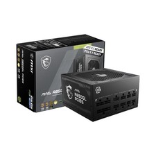 MSI MAG A850GL PCIE5, Fully Modular Compact Gaming 850W Power Supply, 80+ Gol...