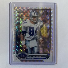 2023 Topps Composite Chrome Jay Novacek Geometric Refractor #28 Cowboys