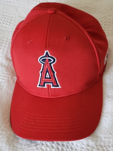 Los Angeles California Angels Hat Cap Red Anaheim Mens Adj Hook Loop OC Sports - Picture 6 of 10