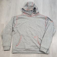 Ariat Work FR Hoodie Mens M Gray Polartec HRC2 2112 Cat 2 Sweatshirt Pullover