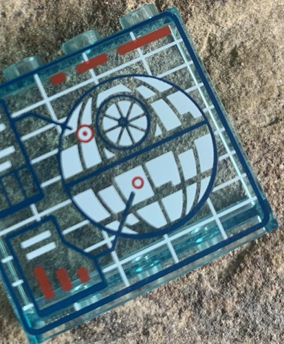 Lego Star Wars Rebellion Estrella de la Muerte Pantalla de Radar. Usado - Imagen 2 de 3