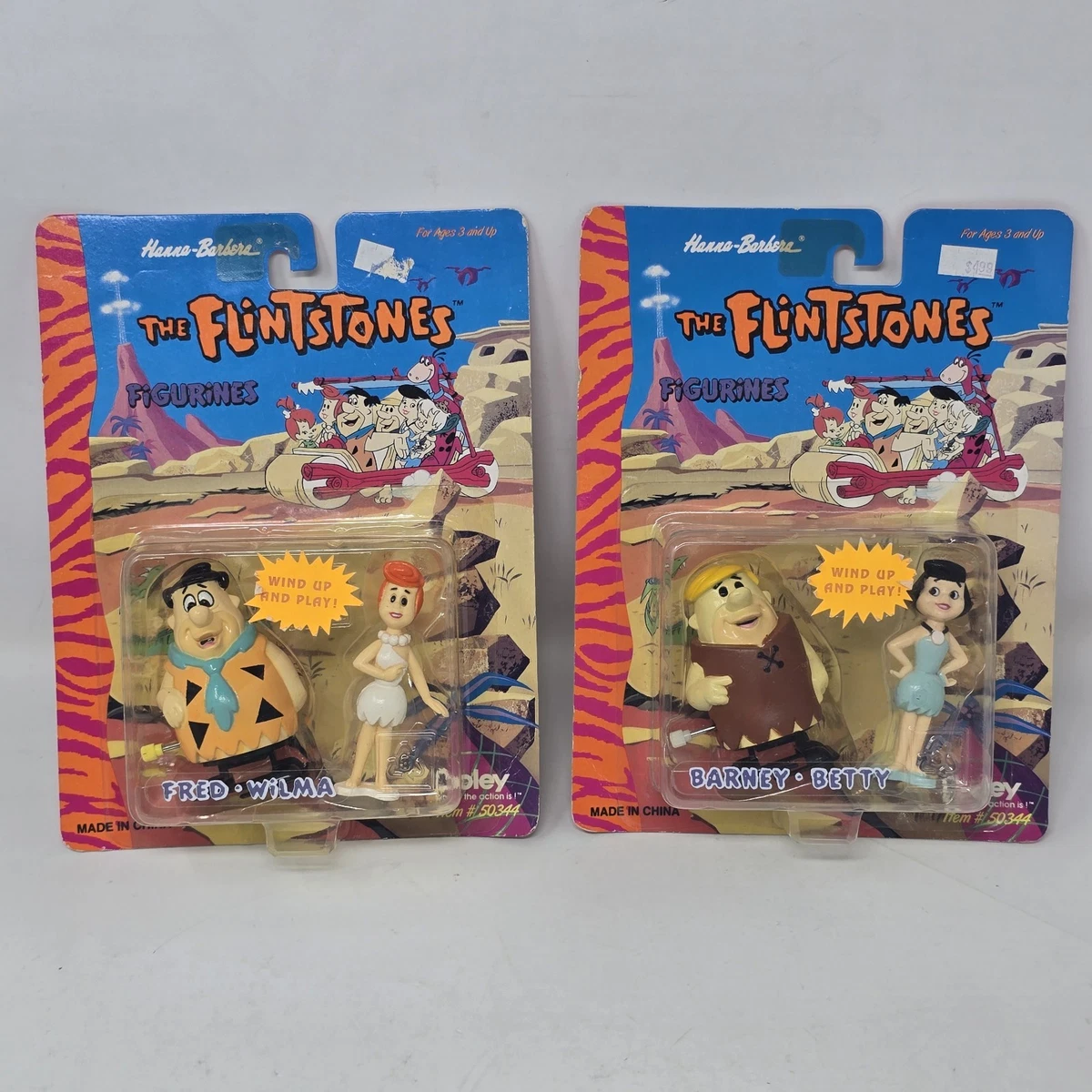 The Flintstones Cartoon & TV Character Action Figures 1990-1999