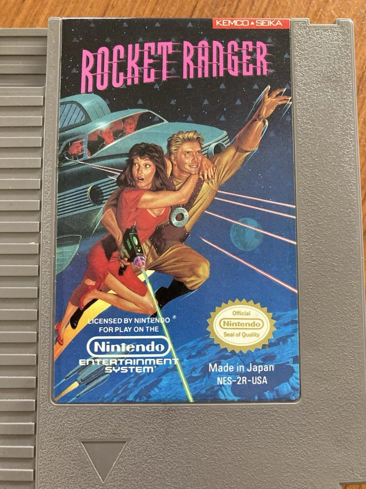 NES ~ ROCKET RANGER ~ Nintendo Game 3 Screw NES-2R-USA Game Cart Only NTSC - Image 2 of 4