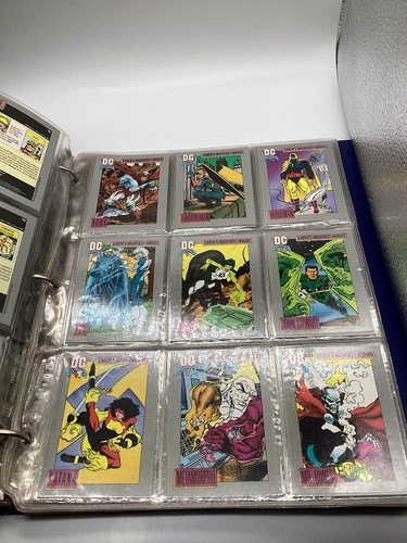 1992 DC Comics Series 1 Trading Cards Complete 1-180 Card Set - Impel - Picture 5 of 12