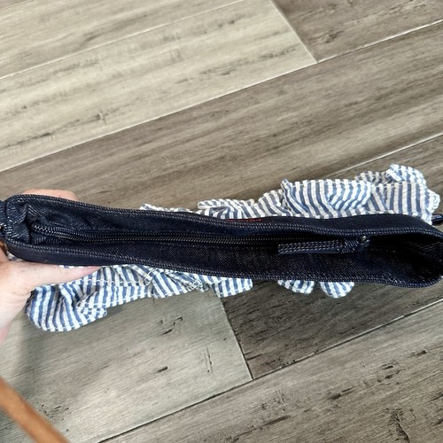 Vintage Y2K Ralph Lauren Polo Jeans Denim Rüschen Mini Schultertasche Handtasche RAR - Bild 7 von 10