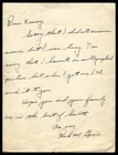 Dick McGuire Knicks Basketball Signed Letter Auto JSA Pre-Cert *Y2116