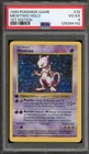 Pokemon Mewtwo Base Set Shadowless 1st Edition Holo Rare #10 PSA 4