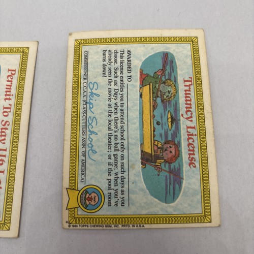 Lot of 6 Topps 1985 Garbage Pail Kids OS1 - With Flaws, Condition Issues GPK 80s - Picture 9 of 19