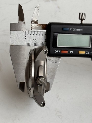 Baume & Mercier Capeland S XXL 1000m Diving Wristwatch Titanium Yellow Dial - Picture 22 of 24