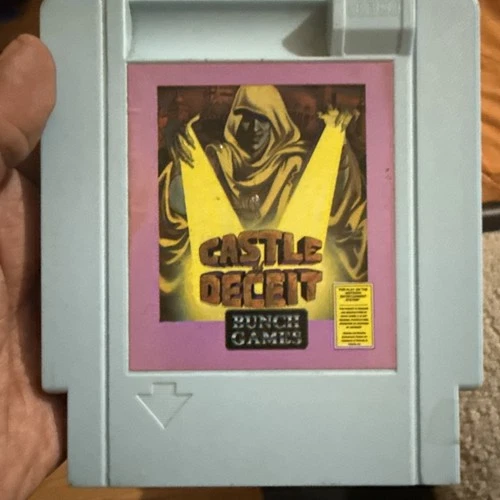 New ListingCastle of Deceit BLUE (Nintendo NES) Cart Only