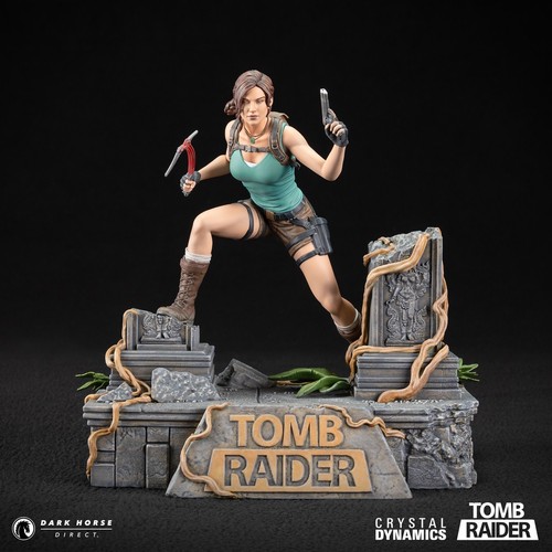 TOMB RAIDER Lara Croft PVC Statue By Dark Horse - Picture 2 of 7